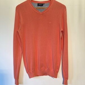 Quebramar Men’s Salmon V-Neck Sweater